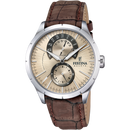 Orologio da uomo Festina multifunzione , quarzo quadrante color oro, 45mm - F16573/9
