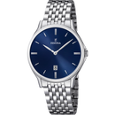 Orologio da uomo Festina Classics, quarzo quadrante blu, 39mm - F16744/3