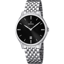 Orologio da uomo Festina Classics, quarzo quadrante nero, 39mm - F16744/4
