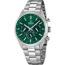 Orologio da uomo Festina Timeless Chronograph, quarzo quadrante verde, 43.5mm - F16820/R