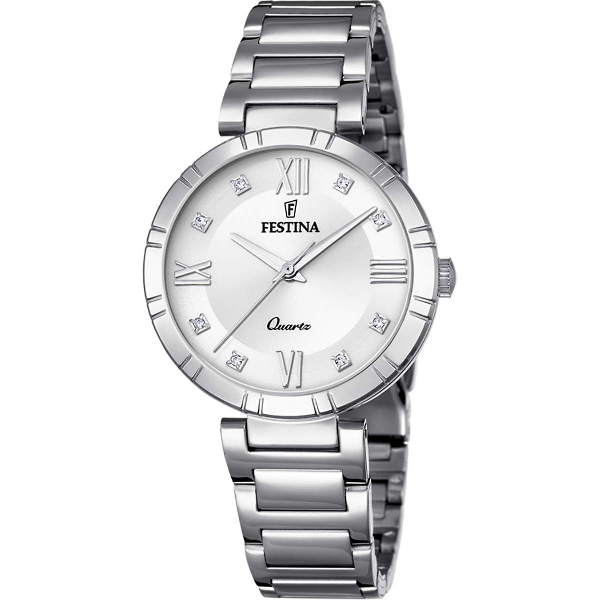 Orologio da donna Festina Mademoiselle, movimento quarzo, quadrante bianco, 32.5mm - F16936/A