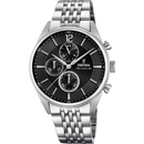 Orologio da uomo Festina Timeless Chronograph, quarzo quadrante nero, 41.5mm - F20285/4