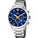 Orologio da uomo Festina Timeless Chronograph, quarzo quadrante blu, 43.5mm - F20343/2