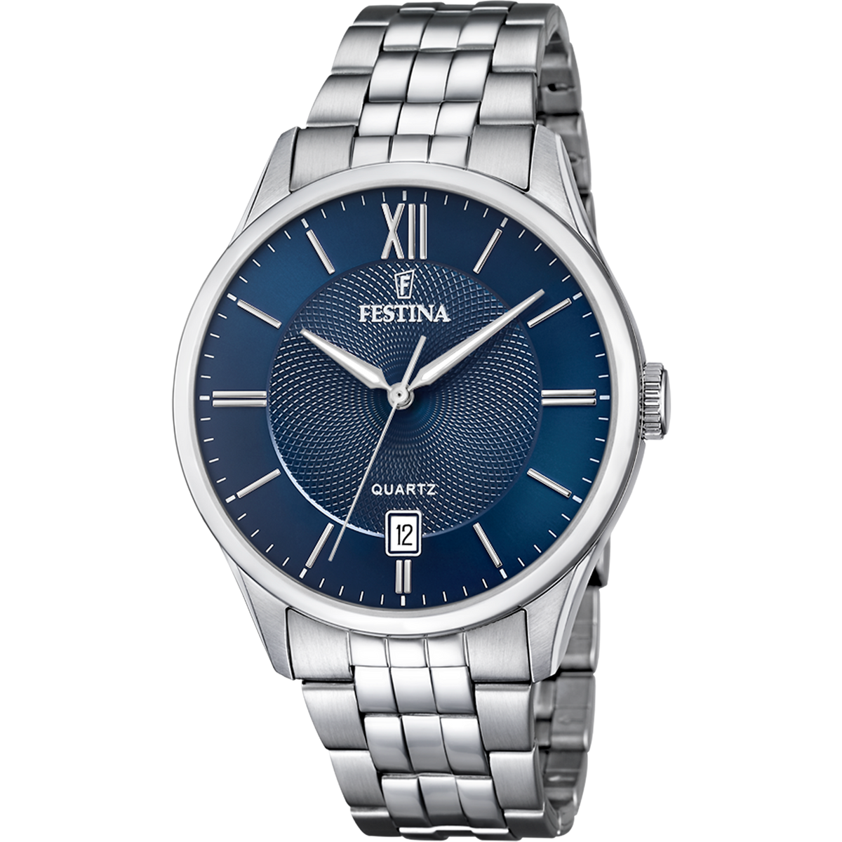 Orologio da uomo Festina Classics, quarzo quadrante blu, 43mm - F20425/2