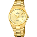 Orologio da uomo Festina Classics, quarzo quadrante color oro, 40mm - F20555/3