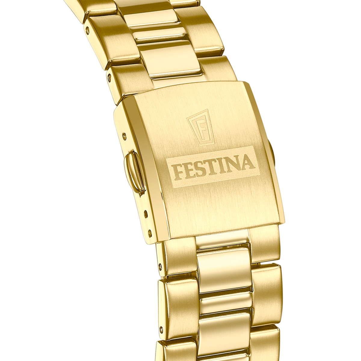 Orologio da uomo Festina Classics, quarzo quadrante color oro, 40mm - F20555/3