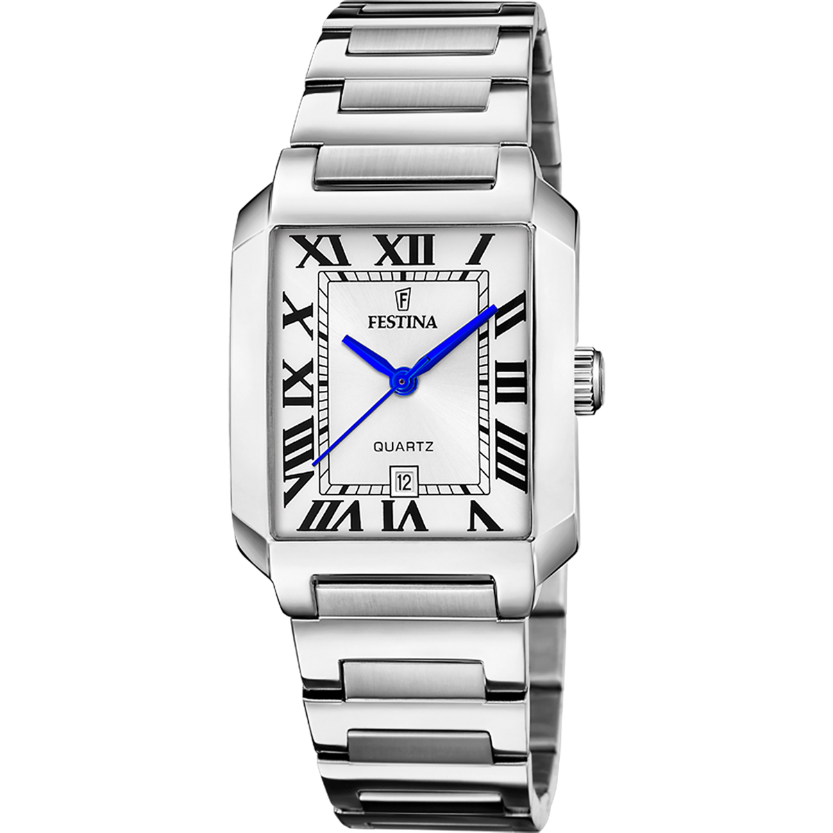 Orologio da donna Festina On The Square, rettangolare quarzo quadrante bianco, 29mm - F20679/1
