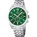 Orologio da uomo Festina Timeless Chronograph, quarzo quadrante verde, 44mm - F20742/2