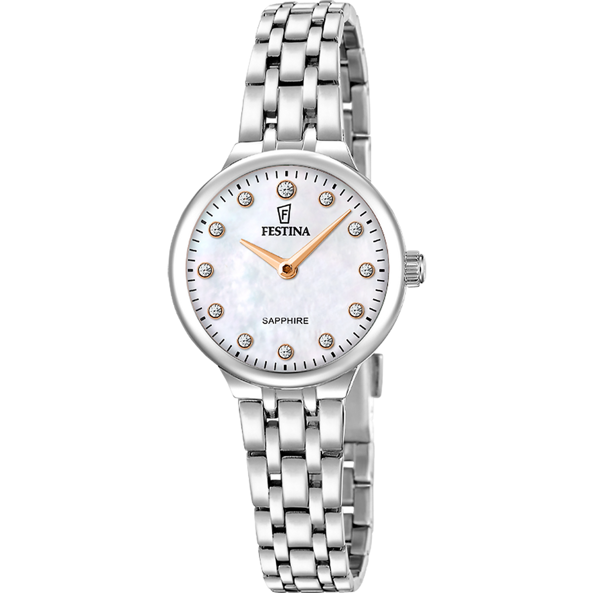 Orologio da donna Festina Mademoiselle, quarzo quadrante madreperla, 28.5mm - F20744/1