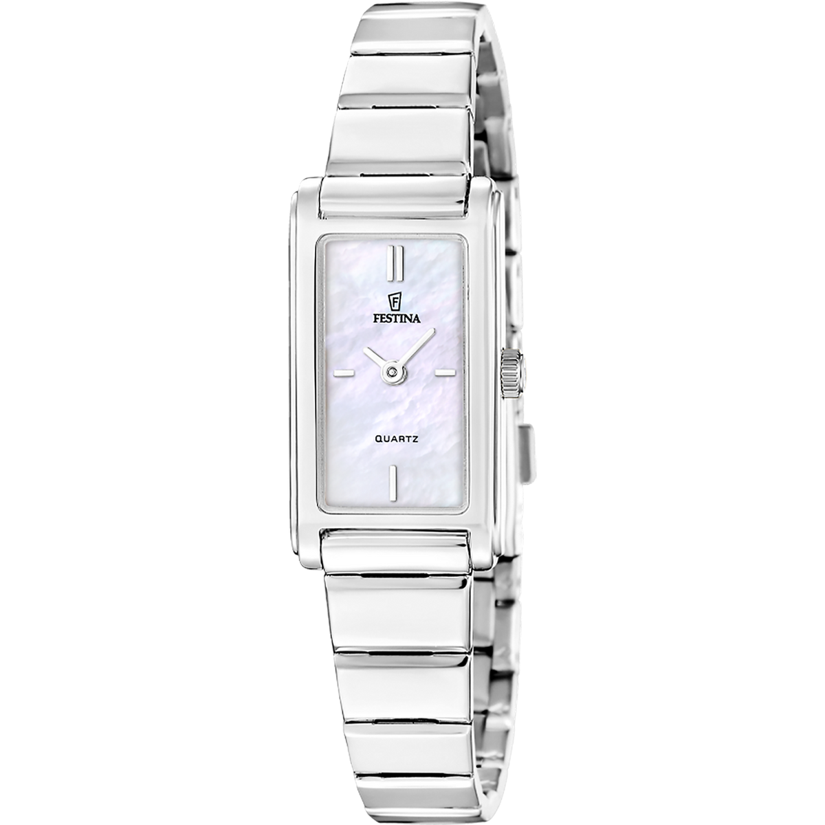 Orologio da donna Festina Mademoiselle, total white, quarzo quadrante rettangolare, 17mm - F20767/1