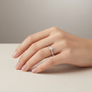 SOLITARIO RECARLO, COLLEZIONE ANNIVERSARY, IN ORO BIANCO 18KT E DIAMANTI, 0.31ct - R01SO030/031