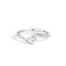 RECARLO ANNIVERSARY SOLITAIRE WITH DIAMONDS ON THE SHANK, 0.30ct - R01SP195/030