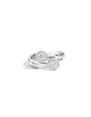 Bilogy ring in white gold and diamonds, Anniversary collection, 0.55ct - R69CP001/055