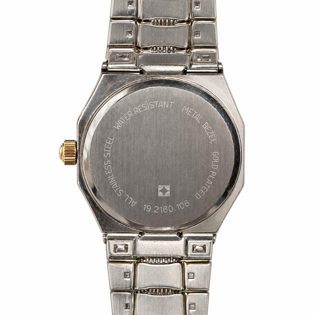 Orologio Zenith Espada Vintage da donna — Acciaio con ghiera placcata oro 23 mm — Quarzo — NOS - 19.2160.106