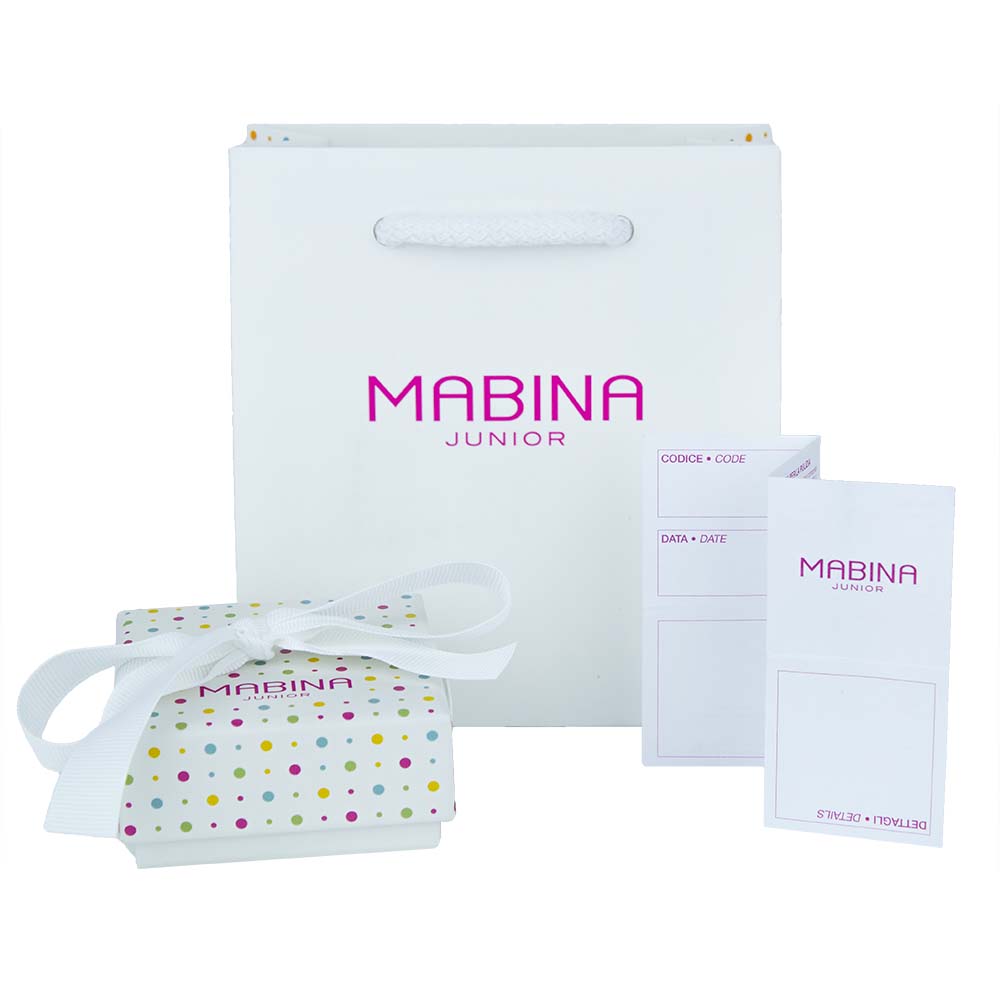 Mabina Junior - Orecchini in argento con farfallina BUTTERFLY - 563697