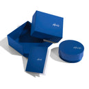 Anello Recarlo, collezione Camelia, in Oro Bianco 18kt, giro di Diamanti e Smeraldo centrale, 0.31ct di smeraldi - R77CC001/SM