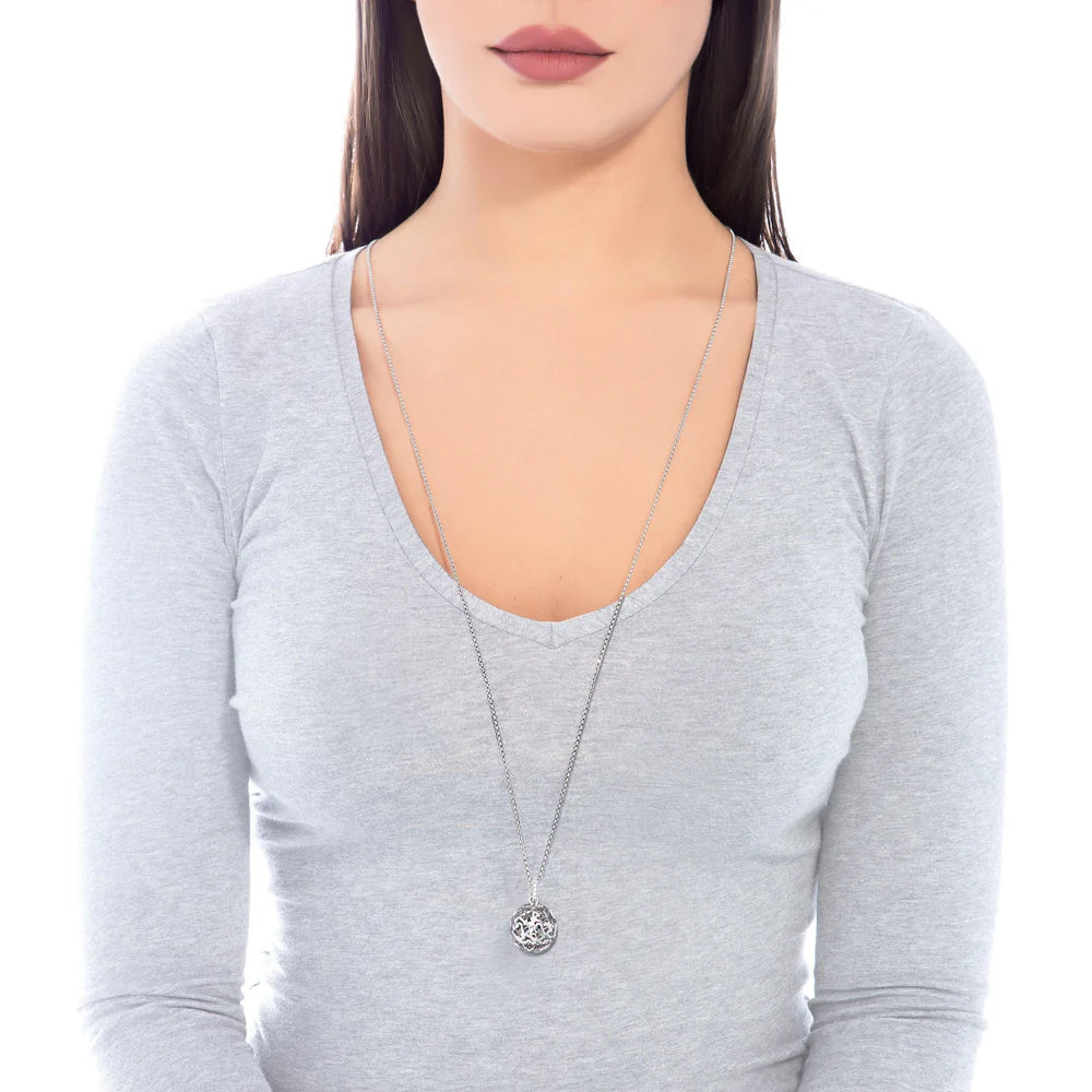 COLLANA roberto giannotti CHIAMA ANGELI IN ARGENTO - SFA138