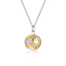 COLLANA CHIAMA ANGELI ROBERTO GIANNOTTI IN ARGENTO E CUORE CON ZIRCONI - SFA142