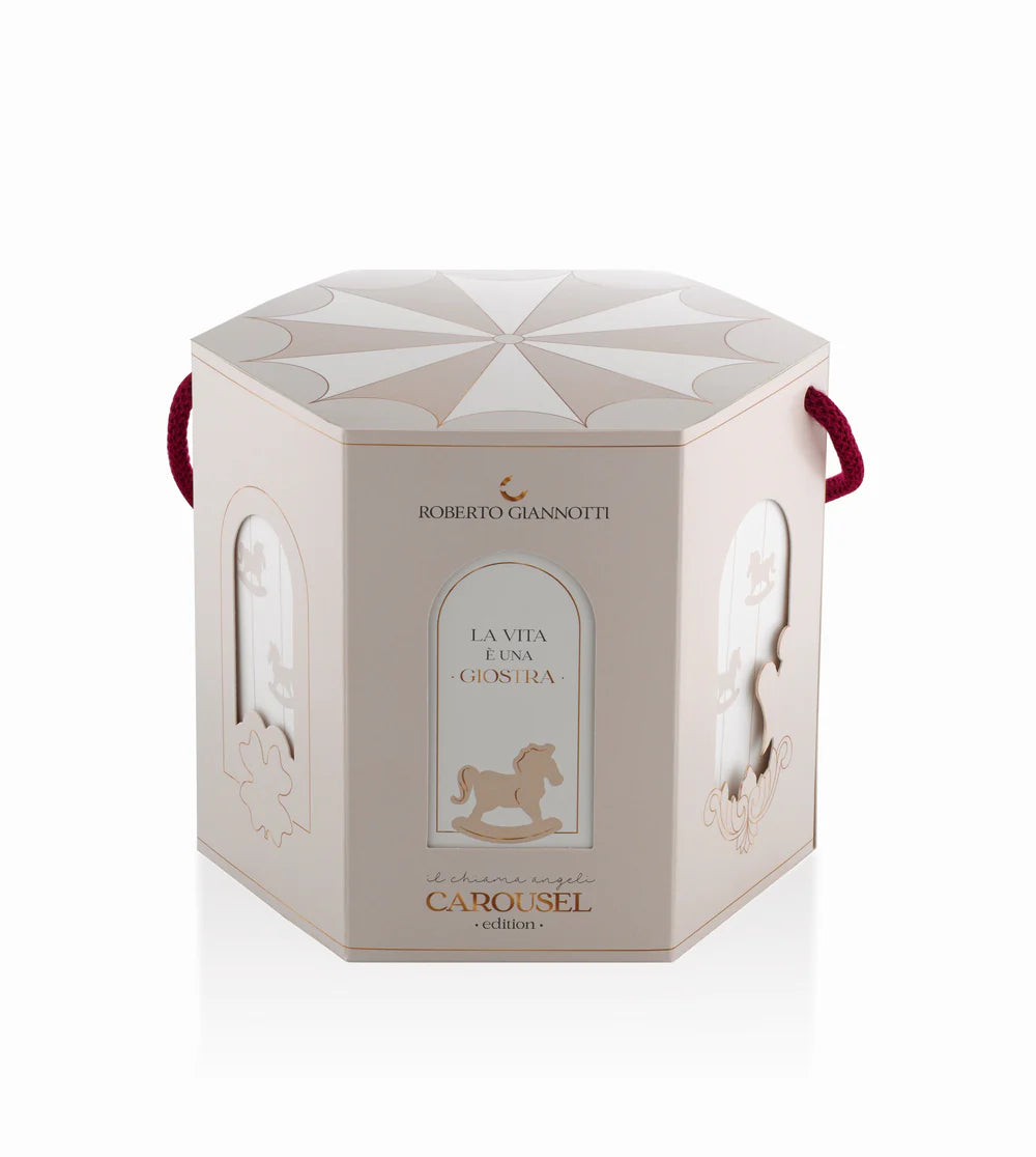 Roberto Giannotti Angel Caller Necklace, Rose-Tone Silver, Carousel Collection - SFA159