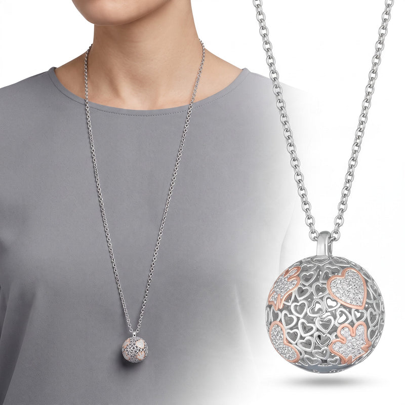 COLLANA ROBERTO GIANNOTTI Chiama angeli cuori e angeli pavè - SFA167
