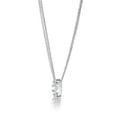 LOVETTO -  GHIERA ARGENTO CON SWAROVSKI - SNM023-S