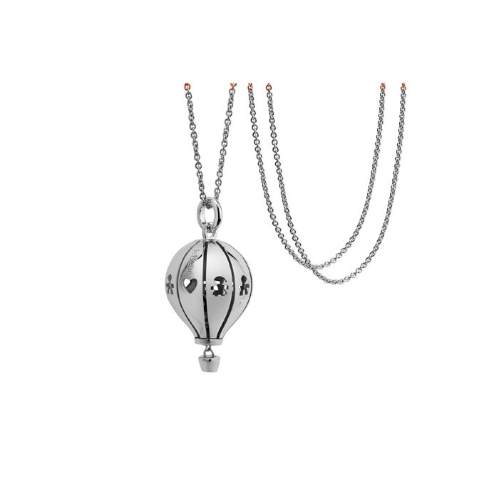 COLLANA LE BEBè SUONAMORE Le Mongolfiere in argento - SNM050/R