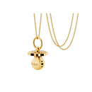 LE BEBè Collana Suonamore I Ciucci in argento placcato oro giallo - SNM081