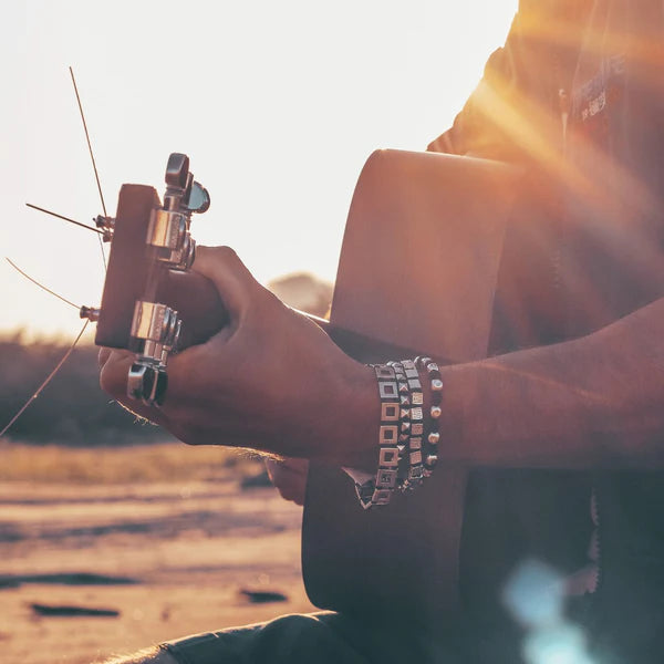 Spadarella Crushed Armband, türkisfarben, 19 cm – SPBR03-Türkis