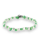 BRACCIALE Spadarella Crushed, unisex, color verde chiaro degradè - SPBR03-verde chiaro degradè