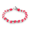 Bracciale Spadarella in argento color geranio, da donna - SPBR293-geranio