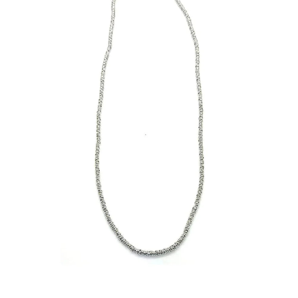 Collana Spadarella, da uomo, in argento con anellini - SPGR266
