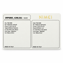 Nimei Collana di perle Akoya Pura Special Selection 8-8,5 mm con chiusura in oro bianco 18 kt e diamanti ct 0,02 - 1NPS885_42NL561