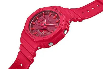 G-SHOCK Classic, Serie GA-2100 rosso 45mm - GA-2100-4AER