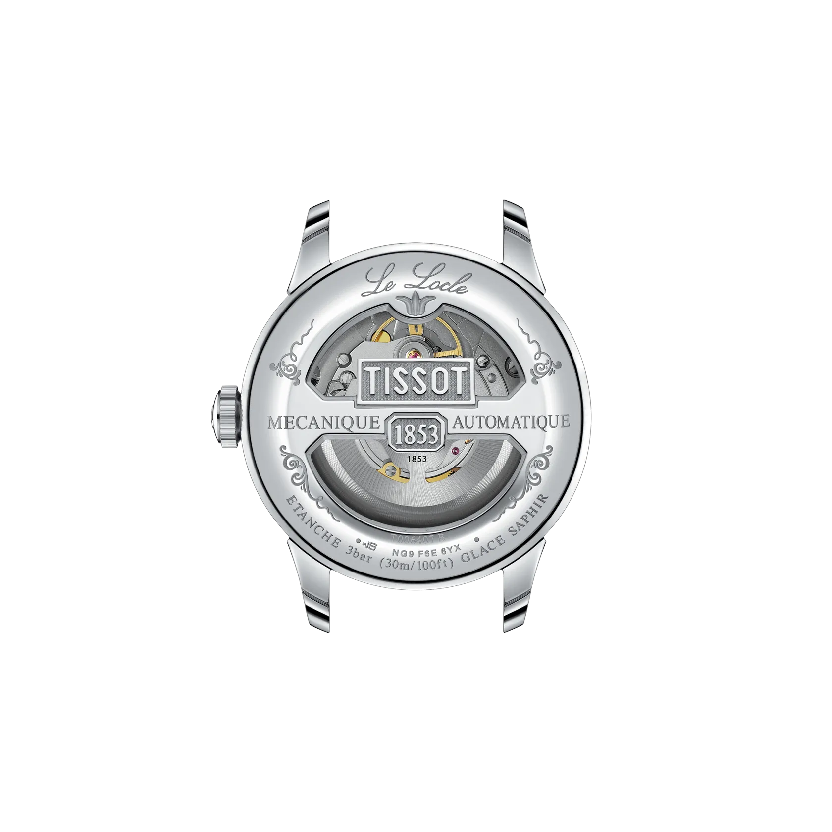 TISSOT LE LOCLE POWERMATIC 80, 39,30 mm - T0064071603300
