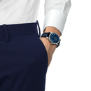 OROLOGIO TISSOT Le Locle, movimento automatico, quadrante blu, 39mm - T0064071604300