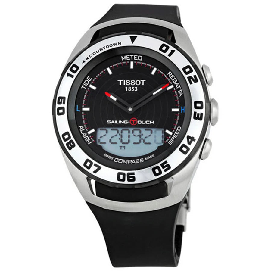 Tissot Sailing-Touch Uhr schwarz, 45 mm – T0564202705101