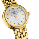 OROLOGIO Tissot Lovely DONNA, QUARZO silver e bracciale PVD oro giallo, 19.5mm - T0580093303100
