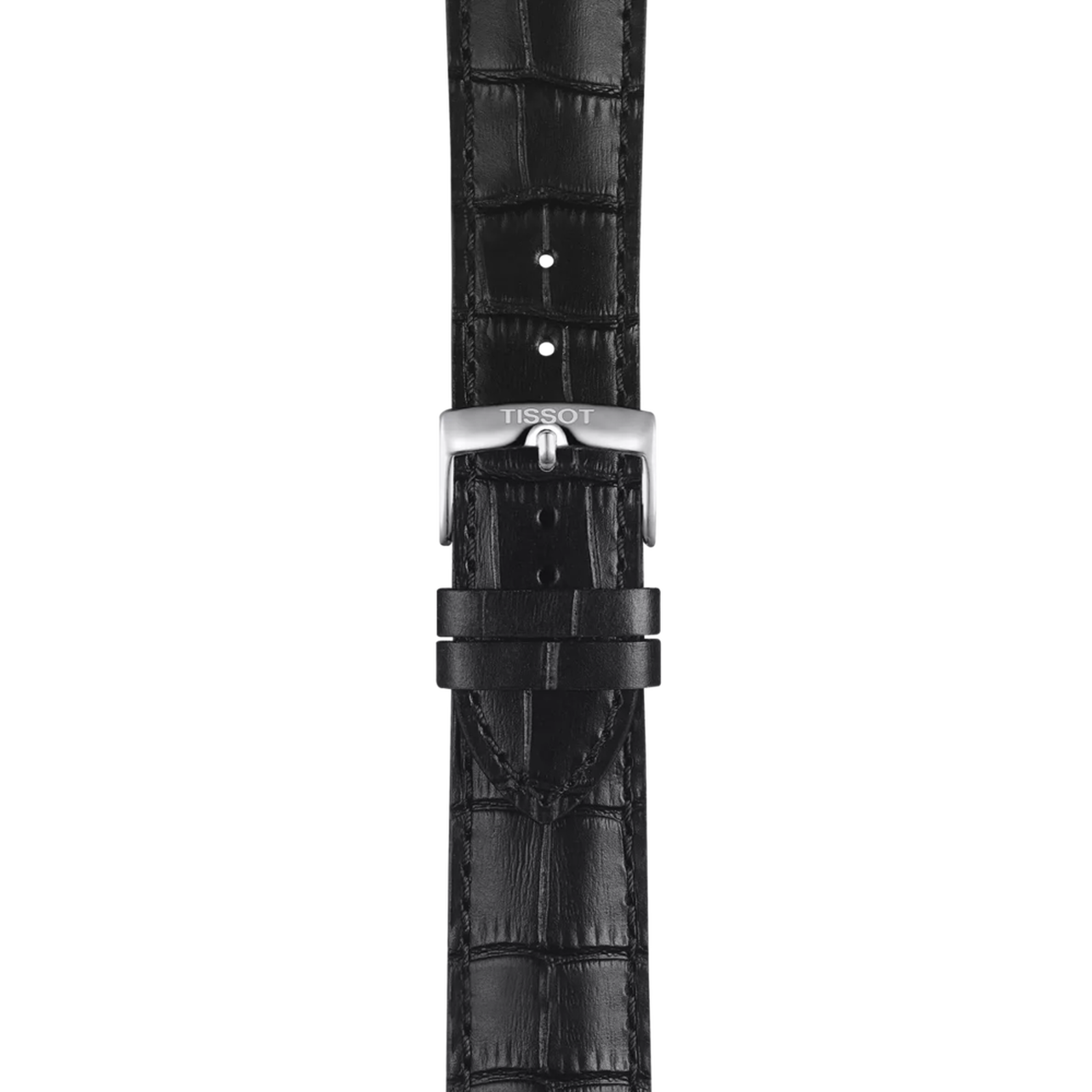 Orologio Tissot Chrono L 42mm, quarzo con Cinturino in pelle e quadrante nero - T1164171605200