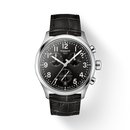 Orologio Tissot Chrono L 42mm, quarzo con Cinturino in pelle e quadrante nero - T1164171605200