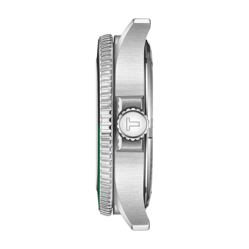 Tissot Seastar 1000 Quartz GMT, ghiera verde e nera, 40MM - T1208521105100