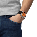 Orologio Tissot Seastar 2000, automatico quadrante orange, 44mm - T1209071728100