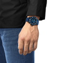 Orologio Tissot Seastar 2000, automatico quadrante blu sfumato e finitura in PVD blu, 44mm - T1209073704100