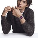 OROLOGIO TISSOT PRX, Quarzo quadrante viola, 40mm - T1374101140100