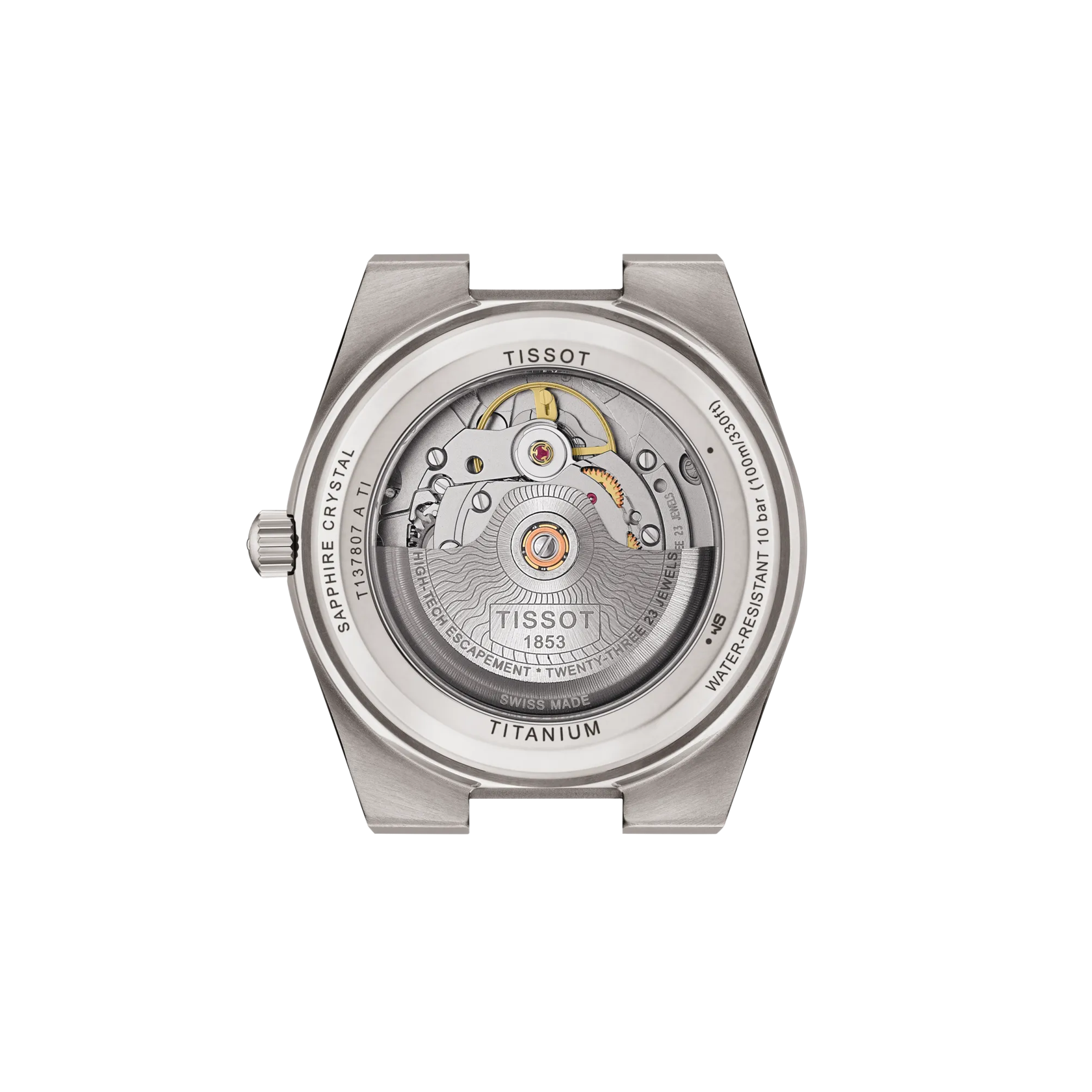 OROLOGIO Tissot PRX, MOVIMENTO AUTOMATCO, QUADRANTE ANTRACITE, 38mm - T1378074406100