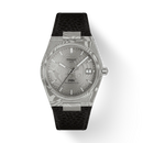 OROLOGIO Tissot PRX, MOVIMENTO AUTOMATCO, IN ACCIAIO DAMASCO MARMORIZZATO, 38mm - T1378079608100