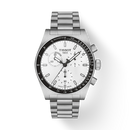 OROLOGIO TISSOT PR516 CHRONOGRAPH, QUADRANTE BIANCO AL QUARZO, 40MM - T1494171101100
