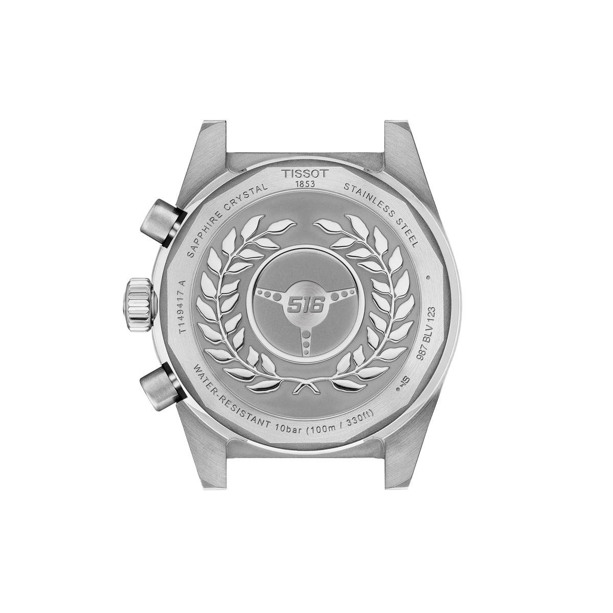 OROLOGIO TISSOT PR516 CHRONOGRAPH, QUADRANTE BLU SFUMATO AL QUARZO, 40MM - T1494171104101