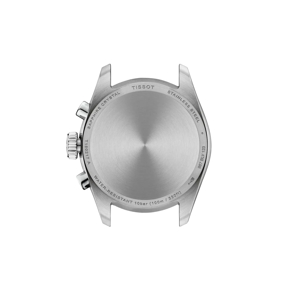 Orologio Tissot PR 100, quarzo e cronografo con quadrante madreperla, 36mm - T1502171111100