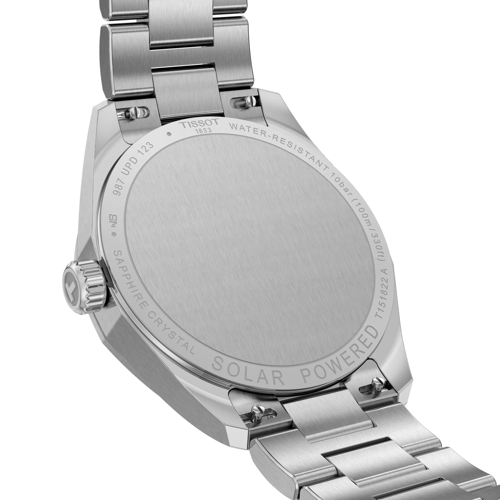 Orologio Tissot PRC 100 Solar, quadrante silver, 34mm - T1518221103100