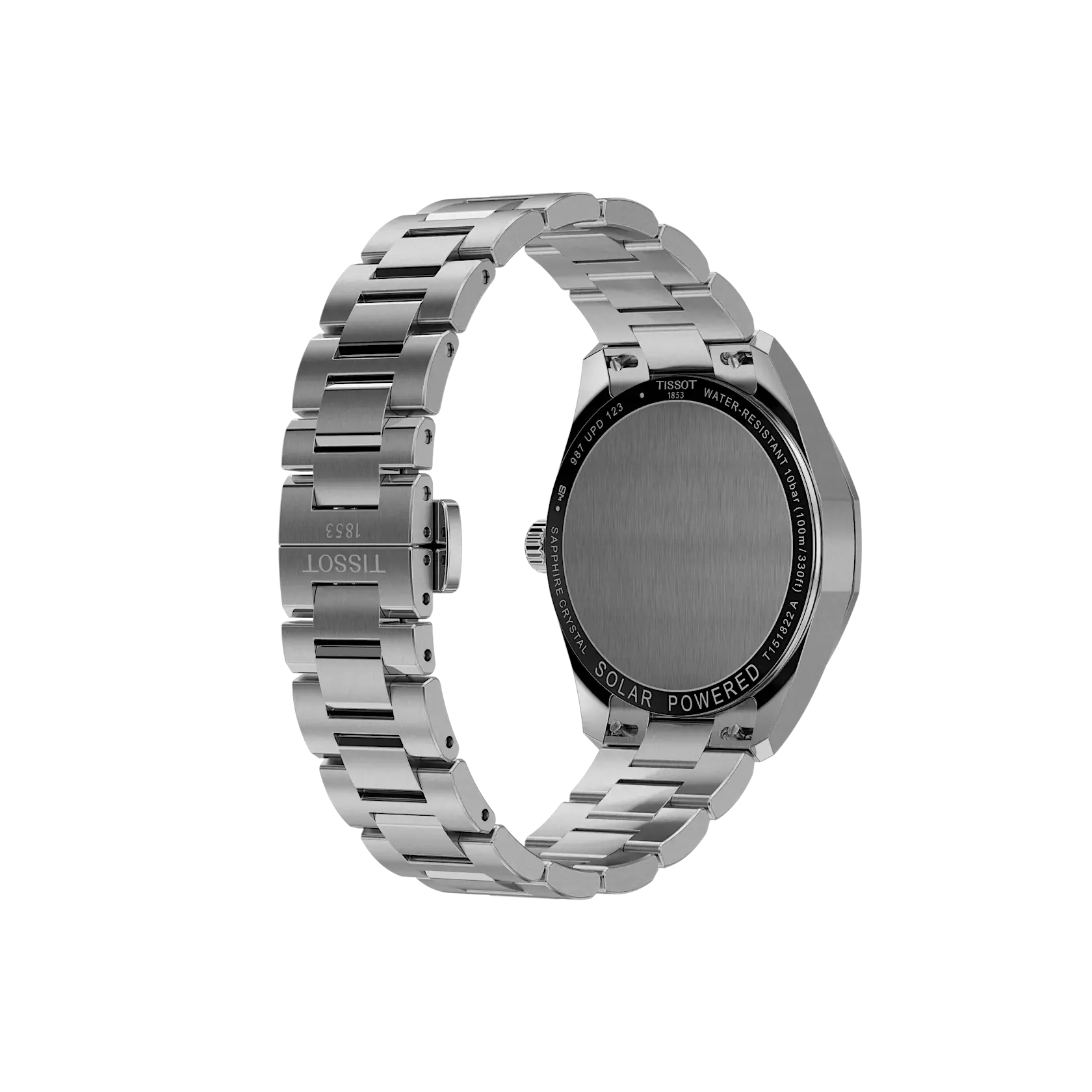 Orologio Tissot PRC 100 Solar, quadrante silver, 34mm - T1518221103100